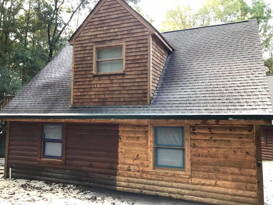 Texas Blast Away residential dustless blasting project