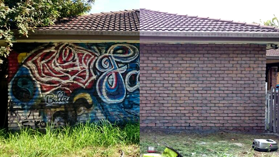 Texas Blast Away residential dustless blasting project